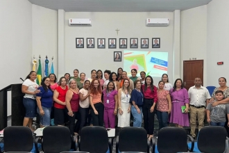2º Dia da Semana Pedagógica com a participação da Equipe da DRE de Pontes e Lacerda.