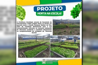 Projeto Horta na Escola