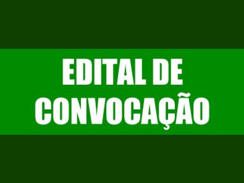 CONCURSO PÚBLICO N. 01/2014 EDITAL DE CONVOCAÇÃO Nº 01/2016