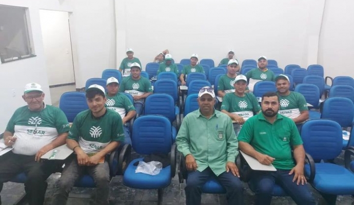 A Prefeitura Municipal de Vale de São Domingos através da Secretária Municipal de Desenvolvimento Sustentável em parceria com o SENAR  - Dá inicio ao Curso de Operação de Pá Carregadeira.